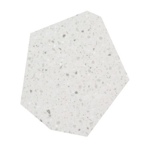 Cover decorative panel - Silver Falls - Durasein - for interior / Solid Surface / textured