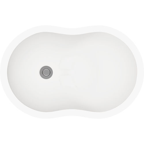 Built-in washbasin - LE NICOLAS - Durasein - acrylic / custom / without hole