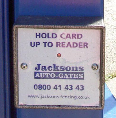 Proximity card reader - Jacksons Fencing - for access control / home / matte
