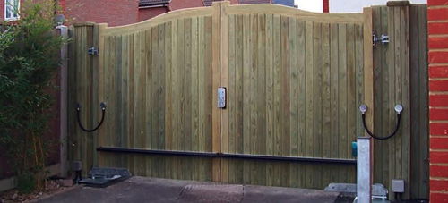 Swing gate automation - UNDERGROUND OPERATOR - Jacksons Fencing - gate / custom / swing