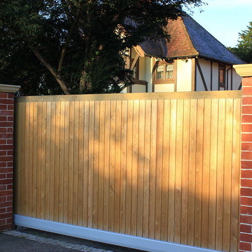Wooden garden gate - BROOK  - Jacksons Fencing - wooden frame