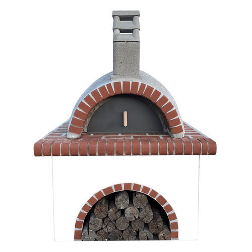 Wood-burning oven - 0410 - Sxistolithos - convection / free-standing / single