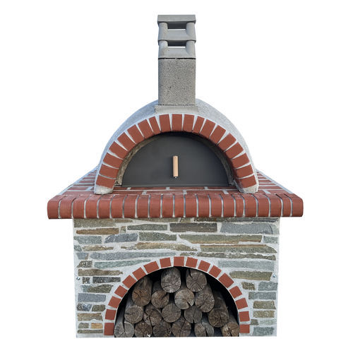 Wood-burning oven - 0401 - Sxistolithos - convection / free-standing / single