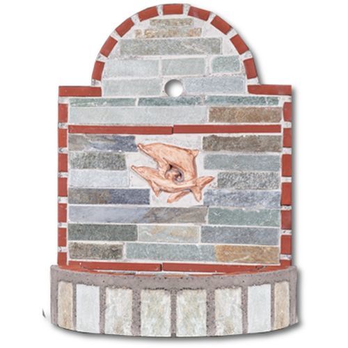 Garden fountain - 0612 - Sxistolithos - floor-mounted / stone / ceramic