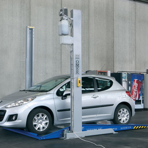 Multi-level parking system - BIPARK - O.ME.R. SpA - electro-hydarulic / mechanical / hydraulic
