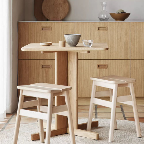 Contemporary dining table - Quatrefoil  - FORM & REFINE - oak / oiled wood / white oak
