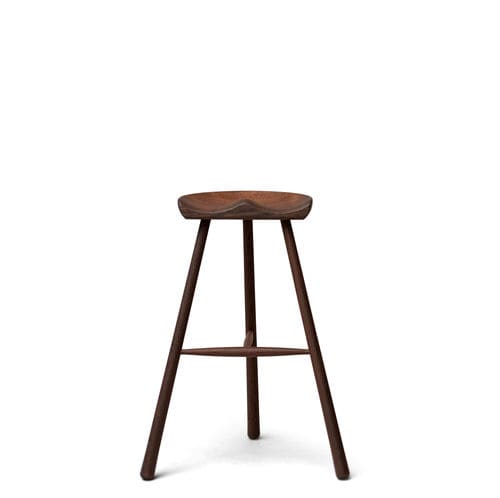 Contract bar stool - Shoemaker Chair™ no. 78 - FORM & REFINE - contemporary / oak / beech