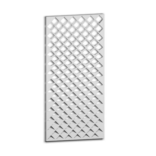 Panel cladding - LIANA - Axes in Excess - metal / aluminum / canvas