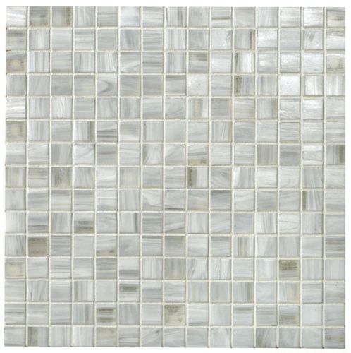 Glass mosaic tile - LISCIO - Vetros GmbH - high-gloss / matte / indoor