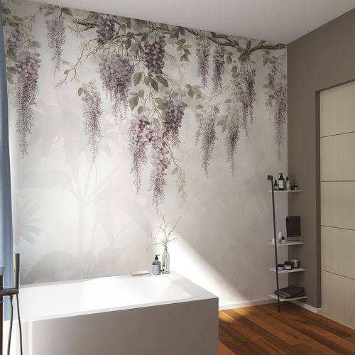 Contemporary wallpaper - APRIL - rimura Srl - nonwoven fabric / synthetic / fiberglass