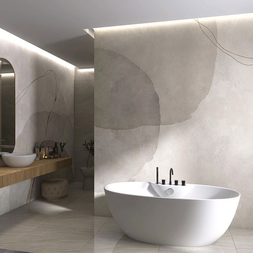 Contemporary wallpaper - COSMO - rimura Srl - nonwoven fabric / fiberglass / polyester