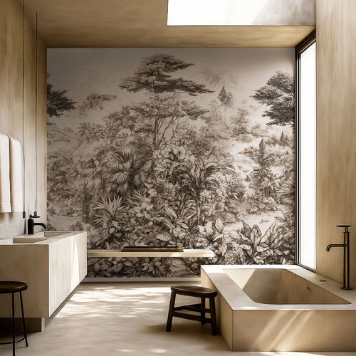 Contemporary wallpaper - SILVA - rimura Srl - linen / patterned / wallpaper look