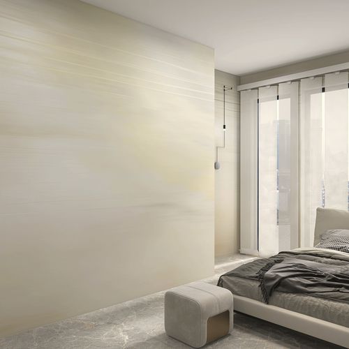 Contemporary wallpaper - LUMIA - rimura Srl - linen / patterned / wallpaper look