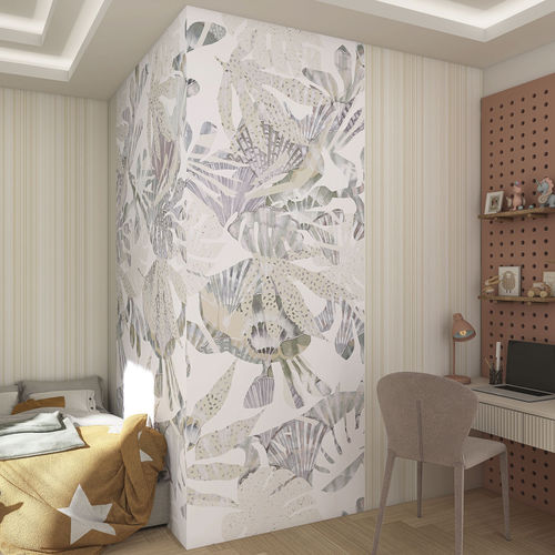 Contemporary wallpaper - BAHÍA - rimura Srl - nonwoven fabric / fiberglass / polyester