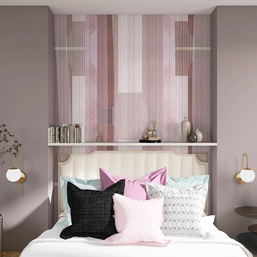 Contemporary wallpaper - FANCY - rimura Srl - nonwoven fabric / fiberglass / polyester