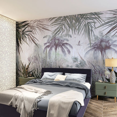 Contemporary wallpaper - BORA BORA - rimura Srl - nonwoven fabric / fiberglass / polyester