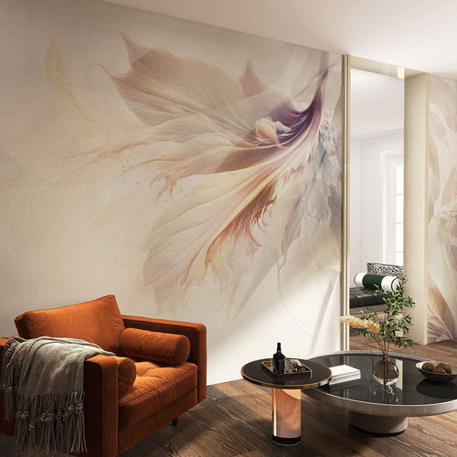 Contemporary wallpaper - PENSIERO - rimura Srl - fabric / fiberglass / vinyl