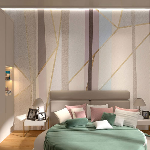 Contemporary wallpaper - AMETISTA - rimura Srl - fabric / fiberglass / vinyl