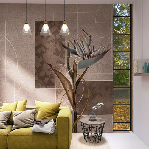 Contemporary wallpaper - MARIECLAIRE - rimura Srl - fabric / fiberglass / vinyl