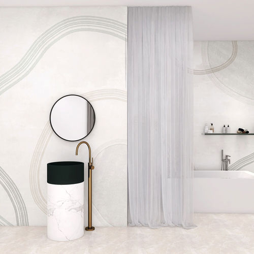 Contemporary wallpaper - SILHOUETTE - rimura Srl - fabric / fiberglass / vinyl