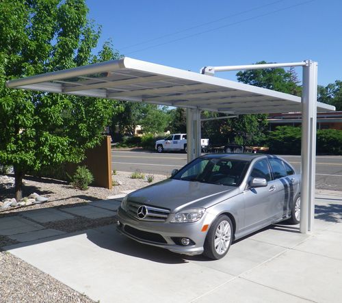 Parking lot carport - RSC series - TOYO BOEKI CO.,LTD. - for shop / for public space / supermarket