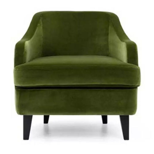 Contemporary armchair - ADAMS  - LILIPOPART - fabric / wooden / customizable