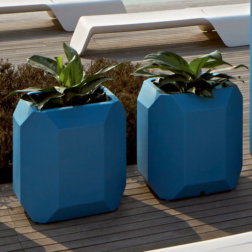 PE planter - DIAMOND  - LILIPOPART - rectangular / custom / illuminated