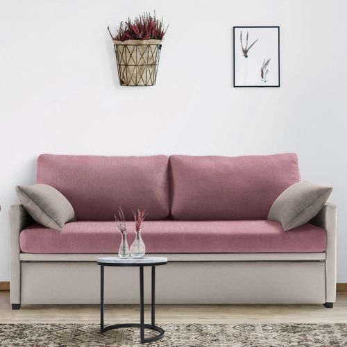 Sofa bed - DUETTO - FRANCEBANON - contemporary / fabric / with armrests