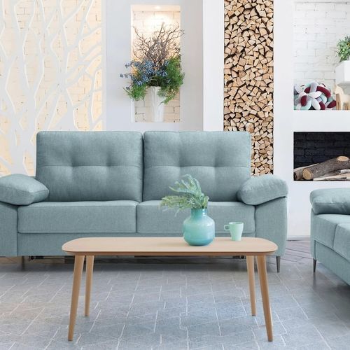 Contemporary coffee table - 525 - FRANCEBANON - MDF / beech / beech base