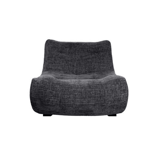 Retro armchair - 1965 - HOME SPIRIT - fabric / plywood / upholstered