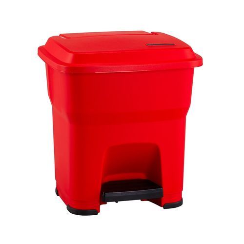 Plastic trash can - HERA - Merida. Sp. z o.o. - with lid / pedal / indoor
