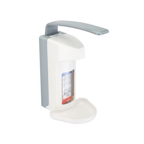 Wall-mounted disinfectant dispenser - D9PT - Merida. Sp. z o.o. - manual / soap dispenser / stainless steel