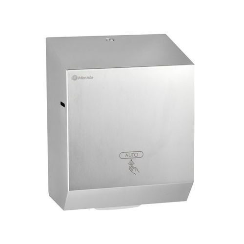 Wall-mounted paper towel dispenser - CSP503 - Merida. Sp. z o.o. - stainless steel / commercial
