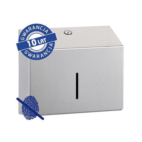 Wall-mounted paper towel dispenser - ASM276 - Merida. Sp. z o.o. - stainless steel / commercial