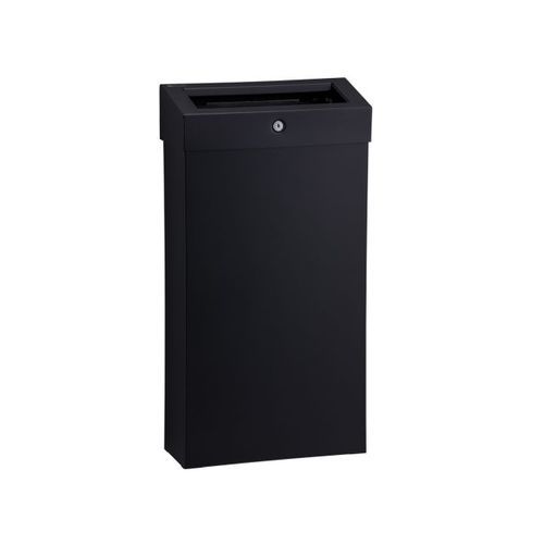 Public trash can - STELLA SLIM COMBO - Merida. Sp. z o.o. - stainless steel / with lid / indoor