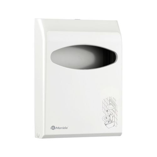 Wall-mounted toilet seat cover dispenser - GJB001 - Merida. Sp. z o.o. - manual / plastic / commercial