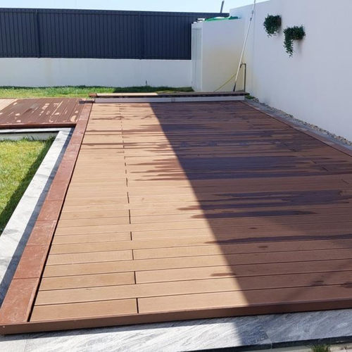 Removable swimming pool cover - Proruper - Unipessoal, Lda - slatted / security / for in-ground swimming pools