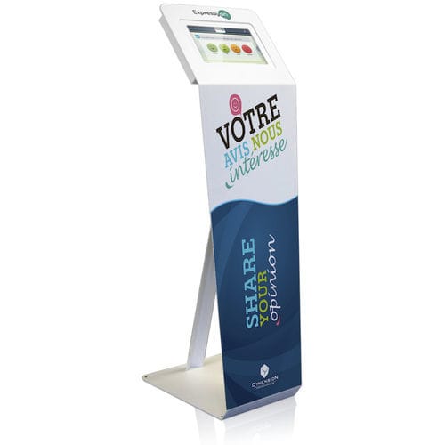 Self-service interactive kiosk - EXPRESSYON - DYMENSION - indoor / freestanding / information