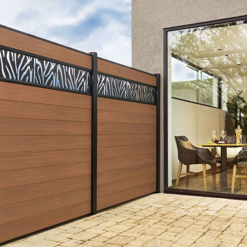 Fencing panel - Brahmi - GARDENODE - sustainable / high-resistance / UV-resistant