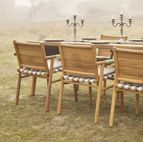 Design chair - UZ  - Yaaz - indoor / outdoor / teak