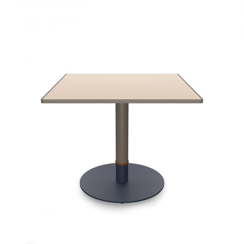 Aluminum table - ANKA ALU - Yaaz - stainless steel / stainless steel base / not specified