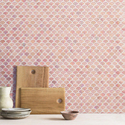 Glass mosaic tile - MOONLIGHT SERIES - TESSERE - high-gloss / indoor / kitchen