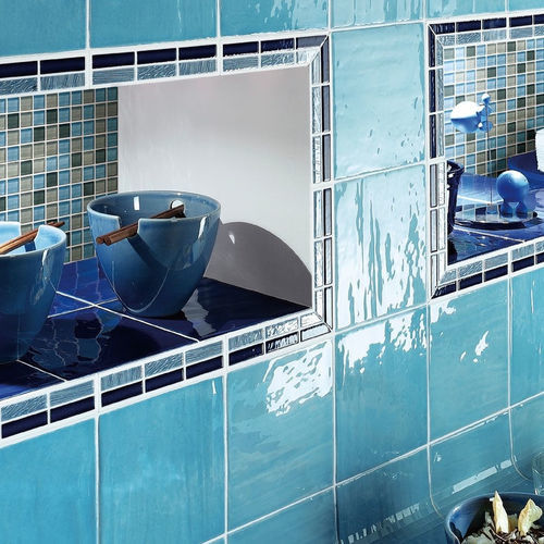 Glass mosaic tile - ELEGANT SERIES - TESSERE - indoor / bathroom / kitchen
