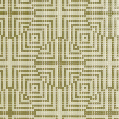 Lava mosaic tile - OPTIC PISTACHIO  - TESSERE - natural stone / recycled glass / stone