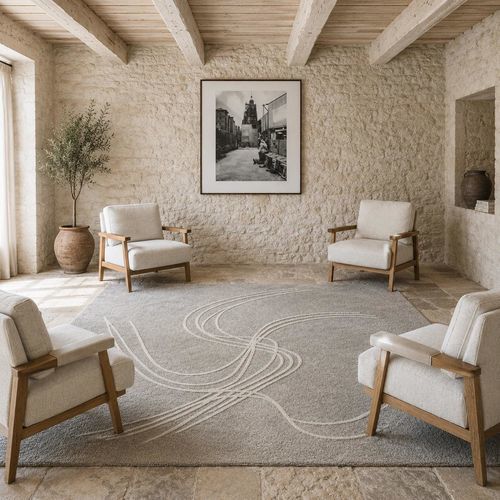 Contemporary rug - PULSE - Softicated - tufted / wool / rectangular