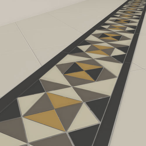 Porcelain stoneware border tile - HOUSTON  - Winckelmans - for floors
