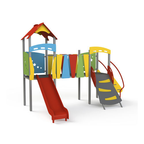 Playground structure - GP20  - GOTINSHTAIN EOOD - metal / HDPE / modular
