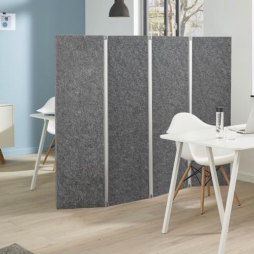 Contemporary screen - DIVI smart® - ropimex - polyester / commercial / portable