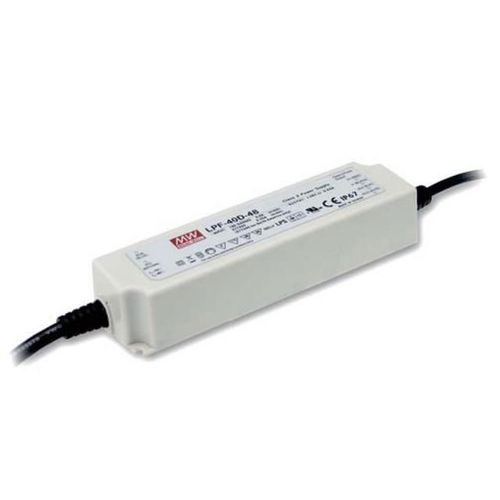 AC/DC power supply - MW-LPF-40D-48 - Ledpoint - built-in / single-output / home
