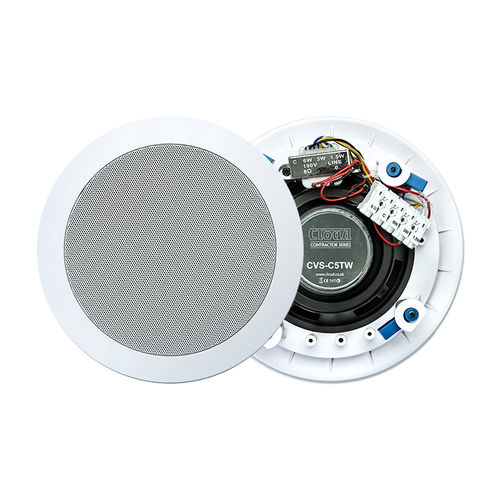 Ceiling-mounted speaker - CVS-C5TW - Cloud Electronics - multimedia / residential / commercial